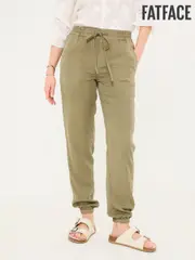 FatFace Lyme Khaki Green Cuffed Joggers (AU7888) | $114