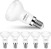 ILEEDear LED Bulb R50 E14 7W Warm White 2700K, 770LM, Halogen Equivalent E14 58W, LED Reflector Lamp R50 E14 for Kitchen and Bathroom Light, Non-Dimmable, Pack of 6