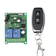 DC 12V 24V 36V 48V 2Channel RF Wireless Remote Control Switch System 12-48V Receiver Home Smart Switch 433mhz