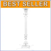 Premium Ceiling Projector Mount with Extendable Arms - Supports All Major Brands