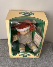 Cabbage Patch Roberta Jeannine Pacifier Girl Orange Hair Double Braids