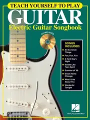 Teach Yourself Play Electric Guitar Songbook Hal Leonard Play-Along Book CD Pack