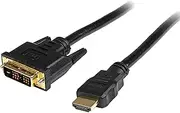 StarTech HDMI to DVI-D Adapter Cable, 0.5 m Length, Black Length