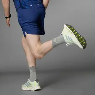 【adidas 愛迪達】短褲 男款 運動褲 RUN IT SHORT 藍 IN0088