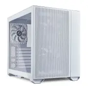 Lian Li O11 Air Mini Mesh TG E-ATX Chassis - White