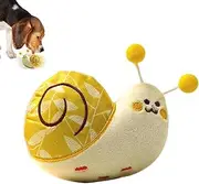 Stuffed Dog Toys,Puppy Teeth Cleaning Toys | Pet Playing Tool Snail Shape for Teeth Cleaning, Puppy Chewing Supplies