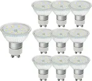 FEILEMAN GU10 LED Bulb Spotlight, 5W LED Light Bulbs (50W Equivalent) 400LM 5000K Cool White Reflector Lamp, 120° Wide Beam Angle, Non Dimmable (Pack of 10)