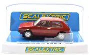 Scalextric Red Volkswagen Golf MkI GTI DPR W/ Lights 1/32 Scale Slot Car C4490
