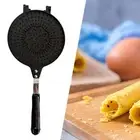 Egg Roll Waffle Maker Party Food Maker Pancake Maker for Home Flower Pattern