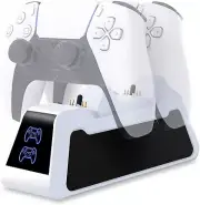 Controller Charger Compatible With PS5,2.6A Super Charger, PS5 Wireless Charger