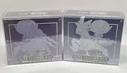 5 Pack Plastic Display Box Clear Stackable Hobby Display Cases Protectors Display Case for Pokemon Elite Trainer Box Collectors