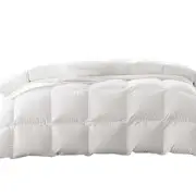 DreamZ Duck Down Feather Quilt 200GSM Duvet Doona Summer King Blanket Bed