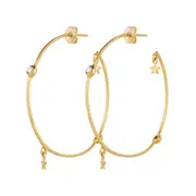 Prato Earrings in Sterling Silver with Shiny Finish - Elegant Jewellery in Australia