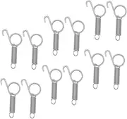 DOITOOL Spring Cage Hooks 12 Pack Stainless Steel Hooks for Rabbit Birdhouses Chicken Pigeon Cages Sturdy and Easy to Install Multi-Function Hooks