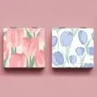 Tulip Makeup Mirror Square Folding Mirror Cosmetic Mirror Cosmetics Tools