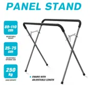 PANEL STAND STRAIGHT LEG TRESTLE STAND WORK BENCH ADJUSTABLE PREM FOAM 0104