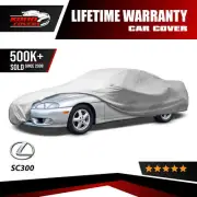 Fits Lexus SC300 4 Layer Car Cover Fitted In Out door Water Proof Rain Snow Sun (for: Lexus)
