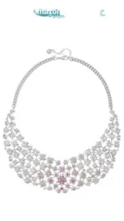 New Authentic Swarovski Cherie Large Necklace 5113145 Chocker Collar PinkCrystal