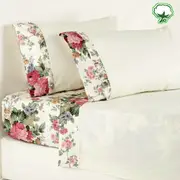 Cotton Rosewood Sheet Set