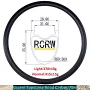 700C 35X28mm Gravel Bicycle CarbonDisc or V Brake Tubeless Clincher 24 28 32Hole