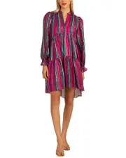 Trina Turk Orion Silk-Blend Dress