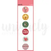 Uniquely Creative Holly Jolly Christmas Flairs