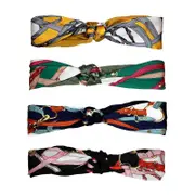 Women Lady Boho Bohemian Cross hair head headband band Scarf Wrap Bandana AU