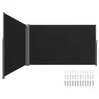 VEVOR Retractable Side Awning, 180X600cm Aluminum Outdoor Privacy Screen, 280...