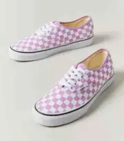 VANS Sneaker CHECKERBOARD Authentic Low Canvas PURPLE Men 7.5 8.5 Women 9 10 NIB