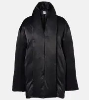 [Toteme] Toteme Satin down jacket AU 12 black