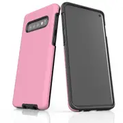 For Samsung Galaxy S10 Case, Armour Tough Protective Cover, Pink