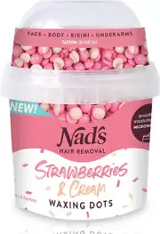 Nad's Hair Removal Waxing Dots - Hard Wax Beads - Wax Kit Hair Removal For Wo...