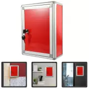 Wall Mailbox Employee Suggestion Combination Lock Outdoor Travel