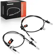 2x Handbrake Cables Rear Left Right Compatible with Carisma DA 1.6L 1.8L 1995-2006 Carisma Notchback DA 1.6L 1.8L 1996-2006 Replace# MB950338