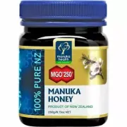 Manuka Health Raw Honey MGO 250+ 8.8 fl oz Pack of 2