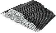 AIVIAI Disposable Micro Applicator Brush,Micro Swabs for Makeup, 400pcs (Black)