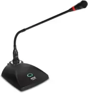 Home Desktop Gooseneck Wired Microphone System-Table Mounted Corded Voice Conden