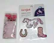 Battery Operated Unicorn String Lights, Cat & Jack 3-piece Stick-On Patchs Horse