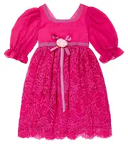 [Patachou] Patachou Embellished lace dress Y 14 pink