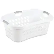 Sterilite Ultra HipHold 1.25 Bushel Plastic Clothes Laundry Basket Bin (18 Pack)