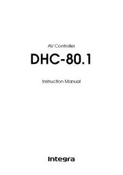 Onkyo Integra DHC-80.1 AV Controller Owners Instruction Manual