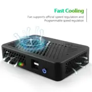 Raspberry Pi 4B DeskPi Lite Case Expansion of 2 USB Ports with PWM fan