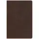 Holy Bible: King James Version, Brown, Genuine Leather, Giant Print, Reference