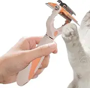 Pet Comb for Dogs - Cat Dematting Tool | Hair Remover Products Professional Double-Sided Knot Opening Groomer for Pre-Bath Daily Brushing