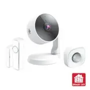 D-Link Smart DIY Security Kit with Full HD Wi-Fi Camera, Door/Window/Motion Sensor (DCS-8331KT)
