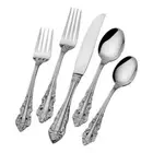 NEW Wallace Antique Baroque 5-piece Stainless Steel Flatware Place Setting EACH