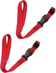 CTIRCHIU 2Pcs Nylon Binding Strap with Quick Release Buckles for Camping and Travel Durable Luggage Packing Strap for Securely Bundling Goods and Outdoor Gear