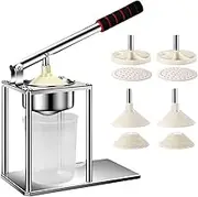 Juice Squeezer - Manual Fruit Press Wine Press | Commercial Grade Manual Hand Press Heavy Duty Squeezer for Home Kitchen Use
