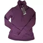 NWT CALIA Warm Collection Quarter Zip Pullover Turtleneck Women’s Medium soft