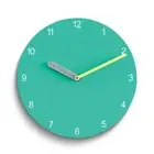 Green Minamalist 11.5 inch Silent Quartz Movement Wall Clock